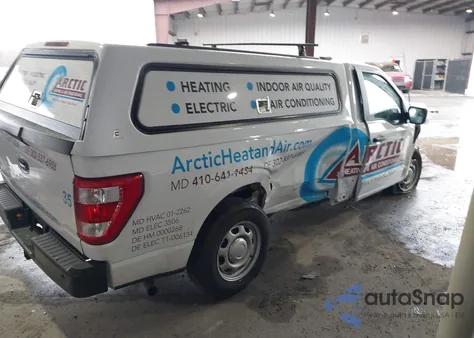 2022 Ford F-150 Xl from USA, damaged, VIN 1FTMF1CB9NKE79419